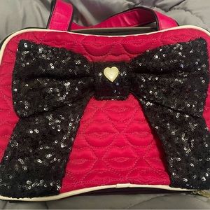 Betsy Johnson Cosmetic Travel Bag